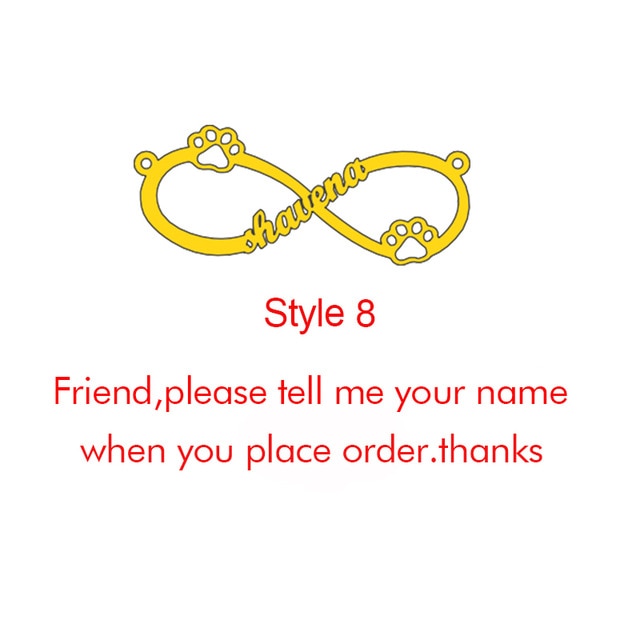 Goxijite Customize Infinite Name Layer Necklace For Women Personalized Gold Stainless Steel Custom Name Jewelry friend gift