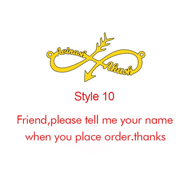 Goxijite Customize Infinite Name Layer Necklace For Women Personalized Gold Stainless Steel Custom Name Jewelry friend gift